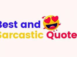 Best and Funny Sarcastic Quotes