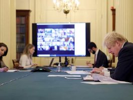 Boris Johnson blames Chinese for coronavirus