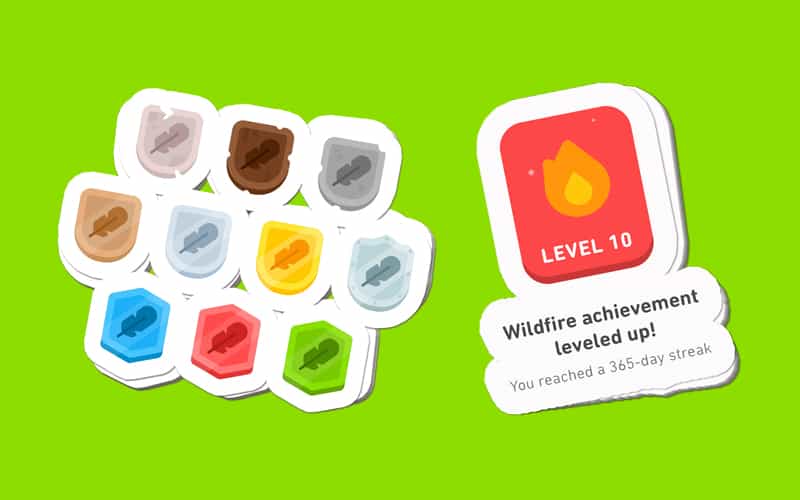 Duolingo Leagues Stickers