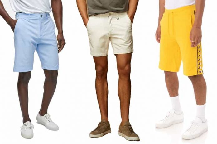 buying men's shorts