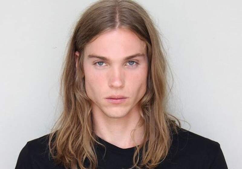 male models with long hairstyles