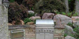 Natural Stone for outdoor kitchen