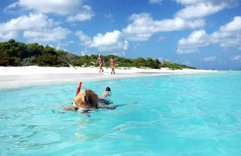 clearest water in Caribbean