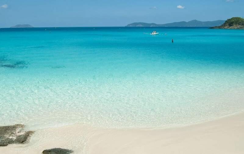 water in the Caribbean