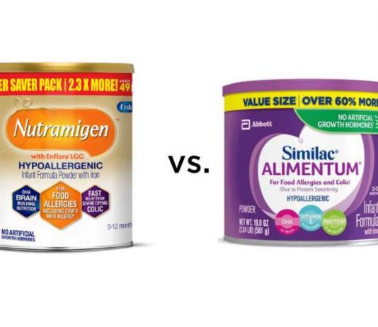 Nutramigen vs. Alimentum