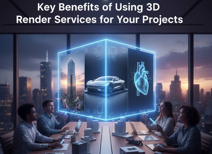 Key Benefits of Using 3D Render Services for Your Projects Benefits of Using 3D Render Services