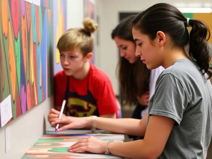 What Students Learn in a Junior High Art Curriculum Junior High Art Curriculum